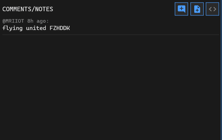 Integrated Comments & Notes